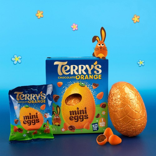 Terry's Chocolate Orange Mini Eggs Easter Egg 200g thumbnail 4