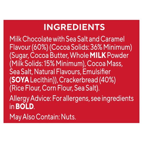 Ryvita Crispy Snacks Salted Caramel Chocolate Snack Packs thumbnail 4