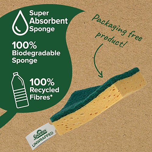 Spontex Unwrapped Scourer thumbnail 3