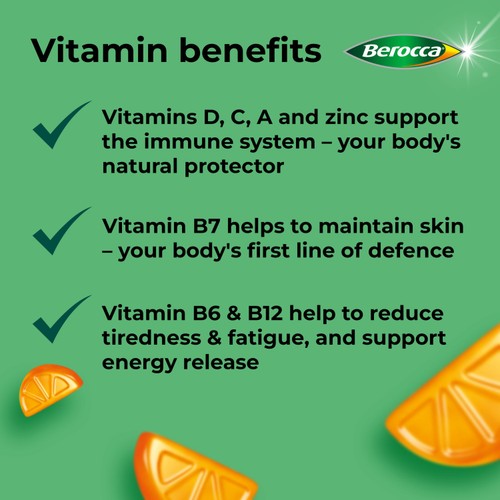 Berocca Immunity Gummies thumbnail 2