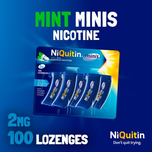 NiQuitin Mini Mint 2.0mg  thumbnail 2