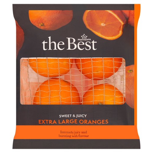 Morrisons The Best Extra Large Oranges 4 Pack