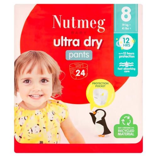 Nutmeg Ultra Dry Pants Size 8 x 24 Pack thumbnail 2