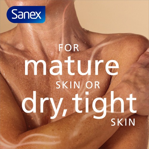 Sanex Expert Skin Health+ Ageless Renewal Shower Gel Body Wash thumbnail 2