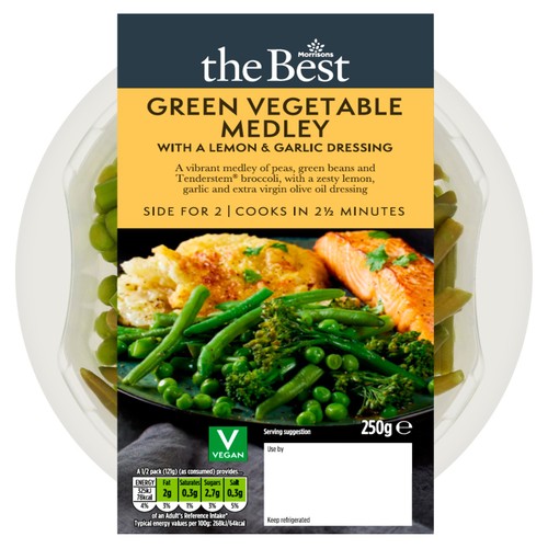 Morrisons The Best Green Vegetable Medley 250g