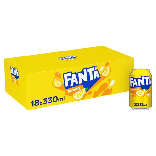 Fanta Lemon 18 x 330ml Cans