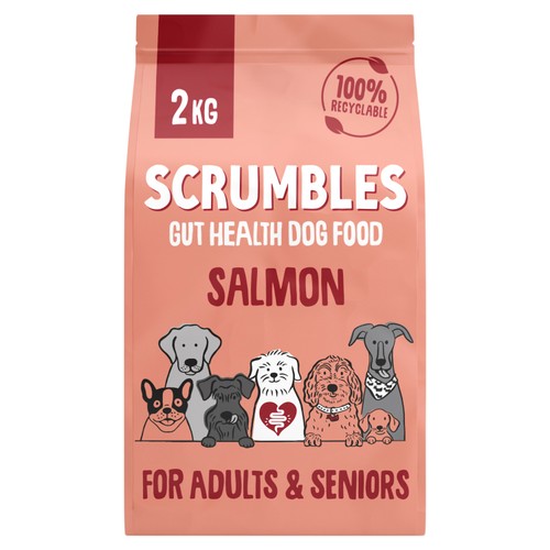 Scrumbles Dog Dry Adult & Seniors Salmon thumbnail 2