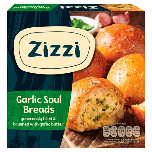 Zizzi Garlic Soul Breads 200g