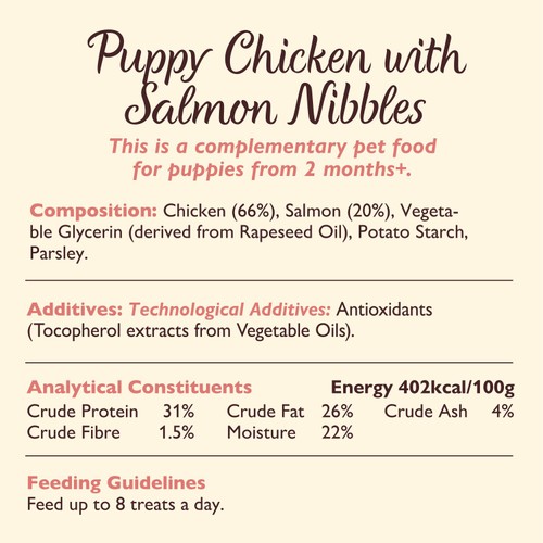 Lily's Kitchen Puppy Chicken & Salmon Nibbles  thumbnail 3