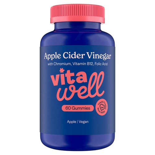 Vitawell Apple Cider Vinegar Gummies 60s