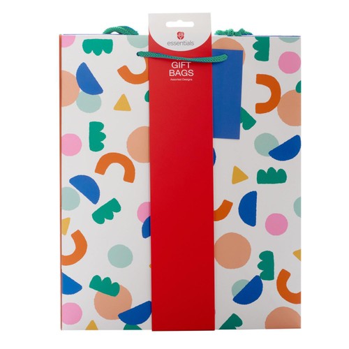 Essentials Party Brights Large Gift Bag Pack thumbnail 2