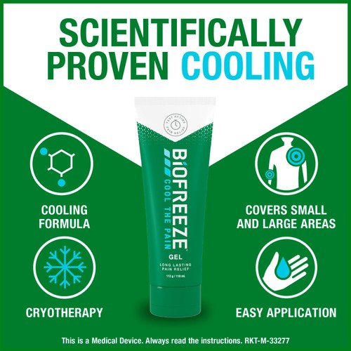 Biofreeze Topical Pain Relief Gel thumbnail 3