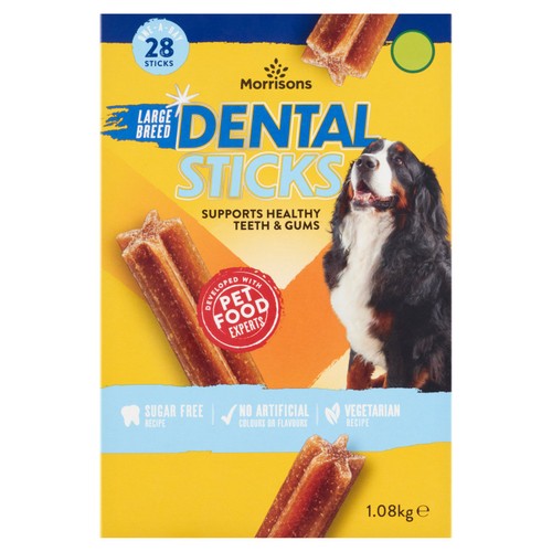 Morrisons Large Dental Sticks 28 pack