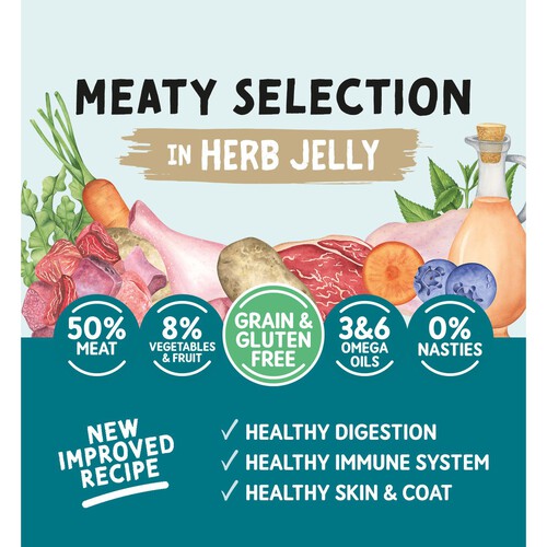 Naturo Adult Grain & Gluten Free Variety Cans In Jelly thumbnail 4