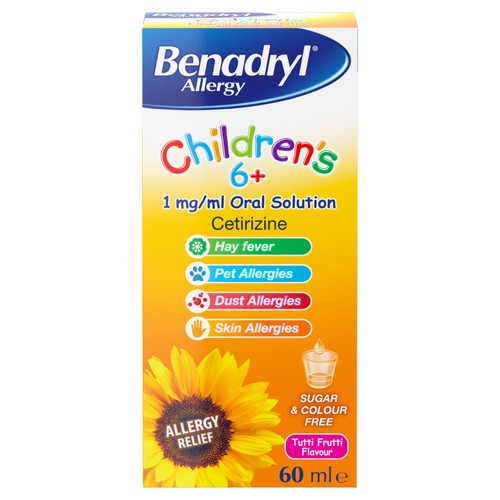 Benadryl Kids Tutti Frutti 60ml