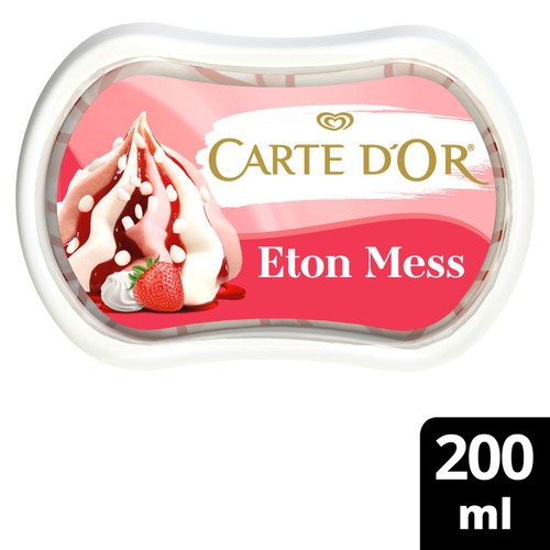 Carte D'Or Mini Indulgence Eton Mess Ice Cream Tub 200ml