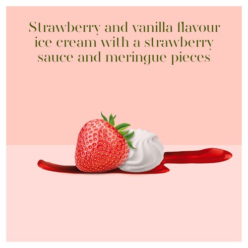 Carte D'Or Mini Indulgence Eton Mess Ice Cream Tub 200ml thumbnail 2