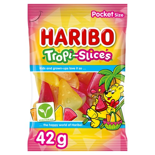 Haribo Tropi Slices Pocket Pack thumbnail 2