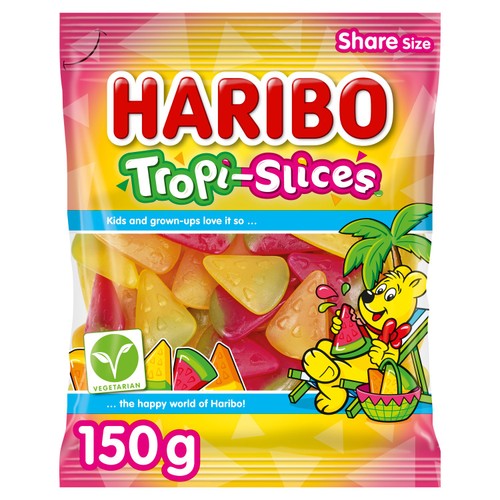 Haribo Tropi Slices Share Bag 150g
