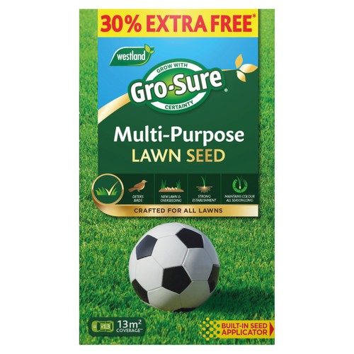 Westland Gro-Sure Multi-Purpose Lawn Seed 13m2