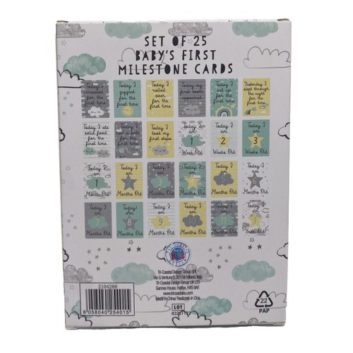 Tri Coastal Baby Milestone Cards thumbnail 2
