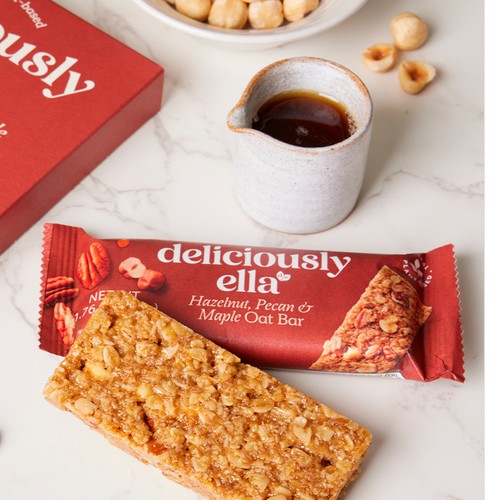Deliciously Ella Hazelnut, Pecan & Maple Oat Bar Multipack  thumbnail 2