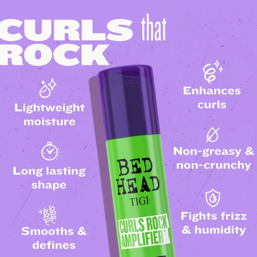 Bed Head Curls Rock Amplifier Cream  thumbnail 3