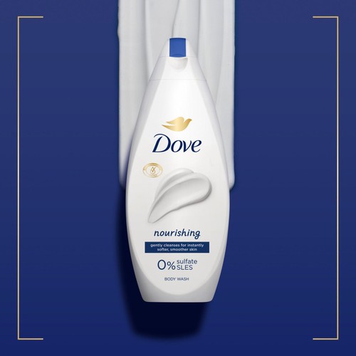 Dove Hydrate Body Wash Shower Gel  450ml thumbnail 2