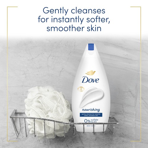 Dove Hydrate Body Wash Shower Gel  450ml thumbnail 4