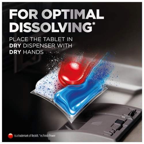 Finish Ultimate All In One Regular Dishwasher Tablets  thumbnail 3