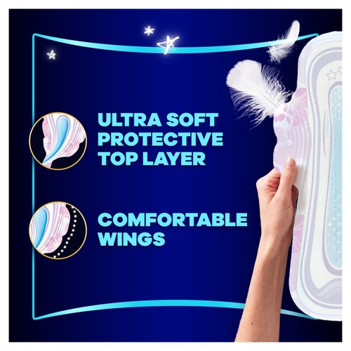 Always Platinum Sanitary Pads Secure Night Extra Size 5 thumbnail 3