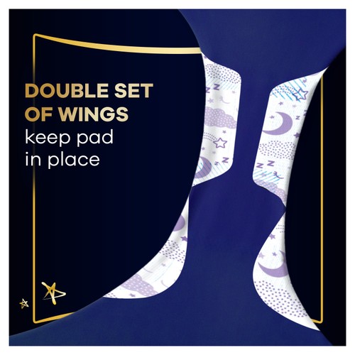 Always Ultimate Night Pads With Wings Size 6 thumbnail 5