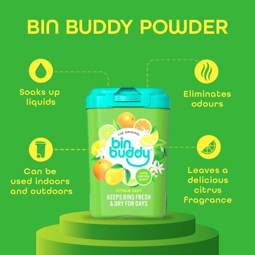 Bin Buddy Citrus Powder 450g thumbnail 5