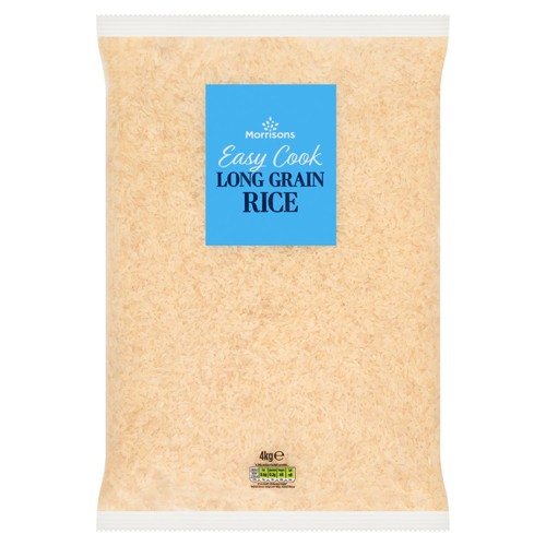 Morrisons Easy Cook White Rice 4kg