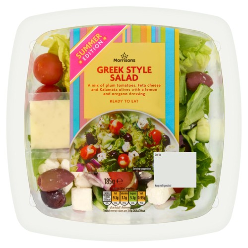 Morrisons Greek Style Salad   185g