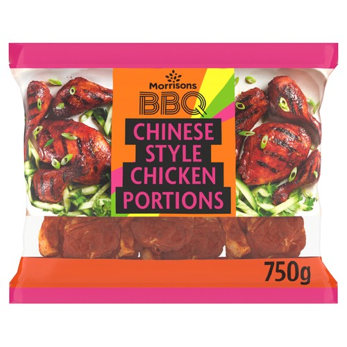 Morrisons British BBQ Chinese Style Chicken Portions 750g