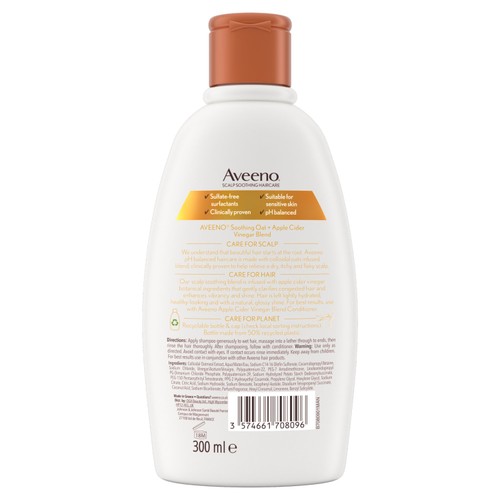 Aveeno Apple Cider Vinegar Shampoo  thumbnail 2