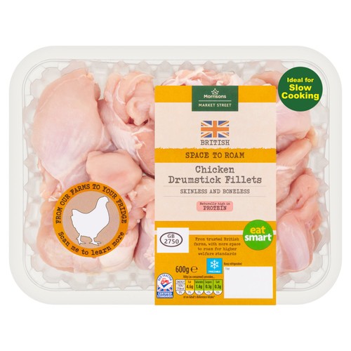 Morrisons British Chicken Drumstick Fillets 600g