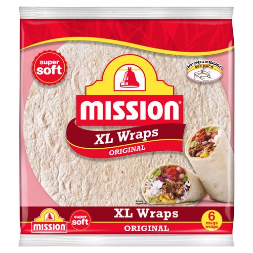 Mission Original XL Tortilla Wraps thumbnail 2