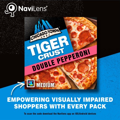Chicago Town Tiger Crust Double Pepperoni Pizza thumbnail 2