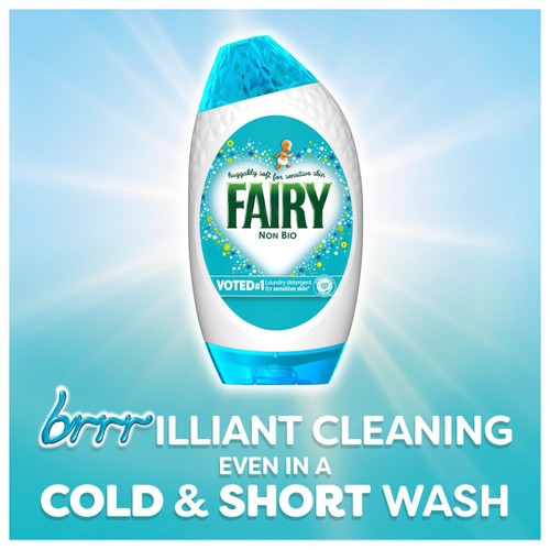 Fairy Non Bio Washing Liquid Gel 26 Washes thumbnail 3
