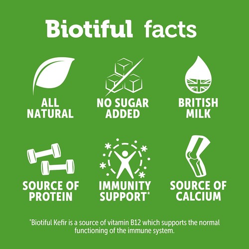 Biotiful Gut Health Kefir Drink Cherry 500ml thumbnail 3