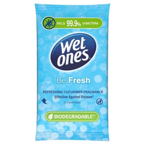Wet Ones Be Fresh 12 Antibacterial Hand & Body Wipes thumbnail 6