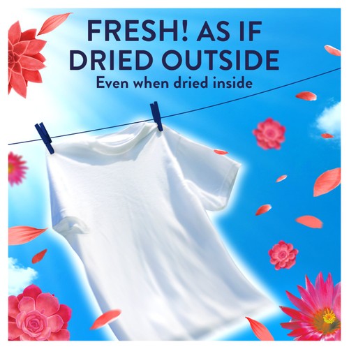 Lenor Outdoorable Fabric Conditioner Desert Rose 76 Washes thumbnail 4