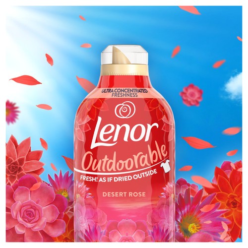 Lenor Outdoorable Fabric Conditioner Desert Rose 76 Washes thumbnail 5