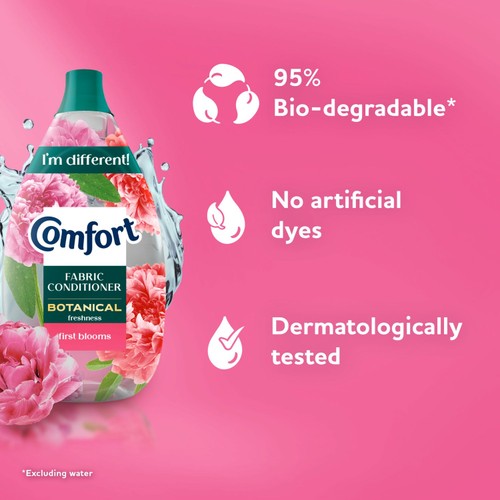 Comfort Botanical Fabric Conditioner First Blooms 38 Washes thumbnail 2