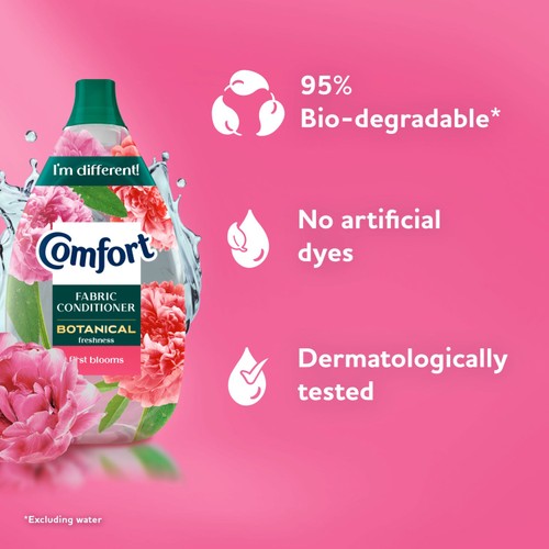 Comfort Botanical Fabric Conditioner First Blooms 64 Washes thumbnail 3