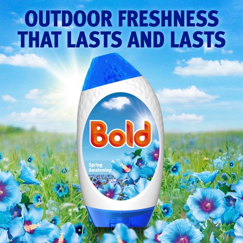 Bold Washing Liquid Gel Spring Awakening 26 Washes  thumbnail 3