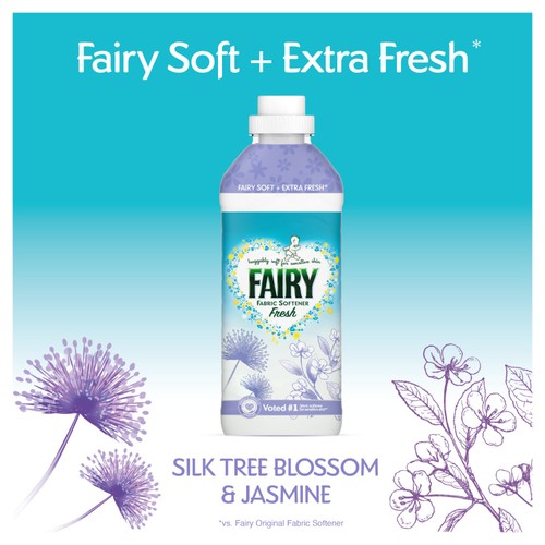 Fairy Fabric Conditioner Silk Tree Blossom & Jasmine 42 Washes  thumbnail 2