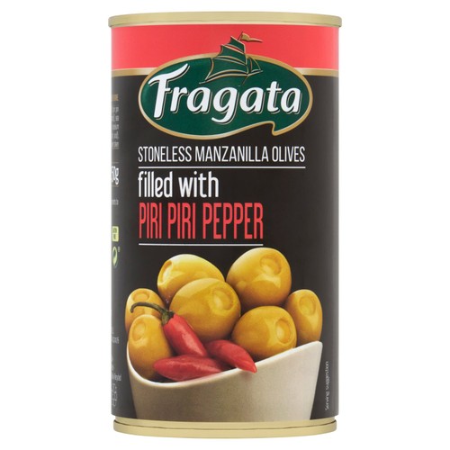 Fragata Stoneless Manzanilla Olives Filled With Piri Piri Pepper (150g) thumbnail 2